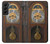 S3173 Grand-père Horloge Antique Horloge murale Etui Coque Housse pour Samsung Galaxy S22 Plus