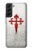 S3200 Ordre de Santiago Croix de Saint-Jacques Etui Coque Housse pour Samsung Galaxy S22 Plus