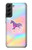 S3203 Arc en ciel Licorne Etui Coque Housse pour Samsung Galaxy S22 Plus