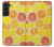 S3408 citron Etui Coque Housse pour Samsung Galaxy S22 Plus