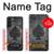 S3446 Noir Ace Spade Etui Coque Housse pour Samsung Galaxy S22 Plus
