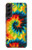 S3459 tie Dye Etui Coque Housse pour Samsung Galaxy S22 Plus