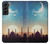 S3502 Coucher de soleil islamique Etui Coque Housse pour Samsung Galaxy S22 Plus