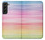 S3507 Coloré Arc-en-ciel pastel Etui Coque Housse pour Samsung Galaxy S22 Plus
