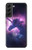 S3538 Licorne Galaxie Etui Coque Housse pour Samsung Galaxy S22 Plus