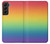 S3698 Drapeau de fierté LGBT Etui Coque Housse pour Samsung Galaxy S22 Plus