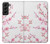 S3707 Fleur de cerisier rose fleur de printemps Etui Coque Housse pour Samsung Galaxy S22 Plus