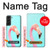 S3708 Flamant rose Etui Coque Housse pour Samsung Galaxy S22 Plus