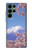S1060 Mont Fuji Sakura fleur de cerisier Etui Coque Housse pour Samsung Galaxy S22 Ultra