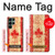 S1603 Drapeau du Canada Vieux Millésime Etui Coque Housse pour Samsung Galaxy S22 Ultra