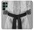 S1931 Noir Ceinture de karaté Etui Coque Housse pour Samsung Galaxy S22 Ultra
