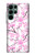 S1972 Sakura fleur de Cerisiers Etui Coque Housse pour Samsung Galaxy S22 Ultra