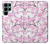 S1972 Sakura fleur de Cerisiers Etui Coque Housse pour Samsung Galaxy S22 Ultra