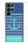 S2081 Ancre nautique Etui Coque Housse pour Samsung Galaxy S22 Ultra