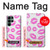 S2214 Bisous Lèvres roses Etui Coque Housse pour Samsung Galaxy S22 Ultra