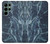 S2799 Lumière Bleu Marbre Pierre Imprimé Graphique Etui Coque Housse pour Samsung Galaxy S22 Ultra