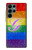 S2899 Arc en ciel LGBT Gay Pride Drapeau Etui Coque Housse pour Samsung Galaxy S22 Ultra