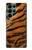S2962 Tigre Stripes imprimé graphique Etui Coque Housse pour Samsung Galaxy S22 Ultra