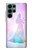 S2992 Princesse Pastel Silhouette Etui Coque Housse pour Samsung Galaxy S22 Ultra