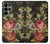 S3013 Roses Antique Millésime Etui Coque Housse pour Samsung Galaxy S22 Ultra