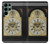 S3144 Support Antique Horloge Etui Coque Housse pour Samsung Galaxy S22 Ultra