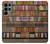 S3154 étagère à livres Etui Coque Housse pour Samsung Galaxy S22 Ultra