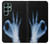 S3239 X-Ray Geste de la main OK Etui Coque Housse pour Samsung Galaxy S22 Ultra
