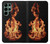 S3379 Cadre d'incendie Etui Coque Housse pour Samsung Galaxy S22 Ultra