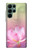 S3511 Fleur de lotus Bouddhisme Etui Coque Housse pour Samsung Galaxy S22 Ultra