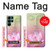 S3511 Fleur de lotus Bouddhisme Etui Coque Housse pour Samsung Galaxy S22 Ultra