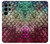 S3539 Sirène écailles de poisson Etui Coque Housse pour Samsung Galaxy S22 Ultra