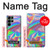 S3597 Holographiques photo imprimée Etui Coque Housse pour Samsung Galaxy S22 Ultra