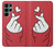 S3701 Mini signe d'amour de coeur Etui Coque Housse pour Samsung Galaxy S22 Ultra