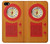 S2780 Vintage Orange Bakelite Radio Etui Coque Housse pour iPhone 5 5S SE