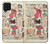 S3820 Poupée de papier de mode de cow-girl vintage Etui Coque Housse pour Samsung Galaxy M22