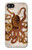 S2801 Vintage Octopus Etui Coque Housse pour iPhone 5 5S SE