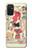 S3820 Poupée de papier de mode de cow-girl vintage Etui Coque Housse pour Samsung Galaxy M52 5G