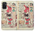 S3820 Poupée de papier de mode de cow-girl vintage Etui Coque Housse pour Samsung Galaxy M52 5G