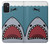 S3825 Plongée en mer de requin de dessin animé Etui Coque Housse pour Samsung Galaxy M52 5G