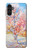 S2450 Van Gogh Fleur de Pêcher Etui Coque Housse pour Samsung Galaxy A13 5G