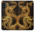 S2804 Dragon d'or imprimé chinois Etui Coque Housse pour Samsung Galaxy A13 5G