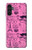 S2885 Paris Rose Etui Coque Housse pour Samsung Galaxy A13 5G