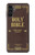 S2889 Holy Bible King James Version Couverture Etui Coque Housse pour Samsung Galaxy A13 5G