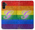 S2899 Arc en ciel LGBT Gay Pride Drapeau Etui Coque Housse pour Samsung Galaxy A13 5G
