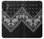 S3363 Motif Bandana Noir Etui Coque Housse pour Samsung Galaxy A13 5G
