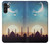 S3502 Coucher de soleil islamique Etui Coque Housse pour Samsung Galaxy A13 5G