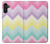 S3514 Arc en ciel Zigzag Etui Coque Housse pour Samsung Galaxy A13 5G