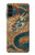 S3541 Peinture Dragon Nuage Etui Coque Housse pour Samsung Galaxy A13 5G