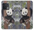 S3793 Peinture de neige mignon bébé panda Etui Coque Housse pour OnePlus 10 Pro