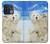 S3794 Ours polaire arctique amoureux de la peinture de phoque Etui Coque Housse pour OnePlus 10 Pro
